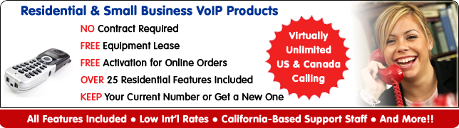 Residential VoIP Products