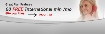 Phone Power 60 FREE International Minutes per Month