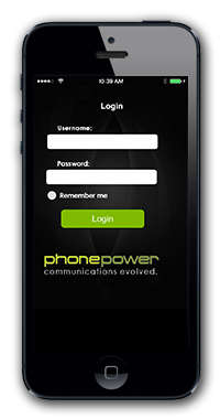 PhonePower iPhone app