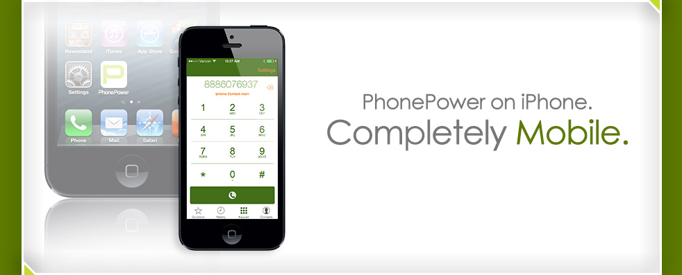Phone Power on iPhone | Completely mobile